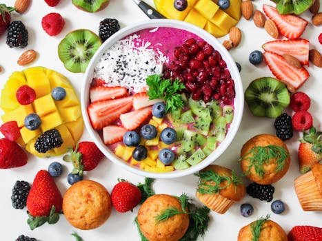 Smoothie fruits rouges